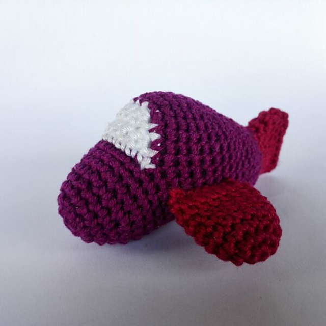 Amigurumi plane / airplane