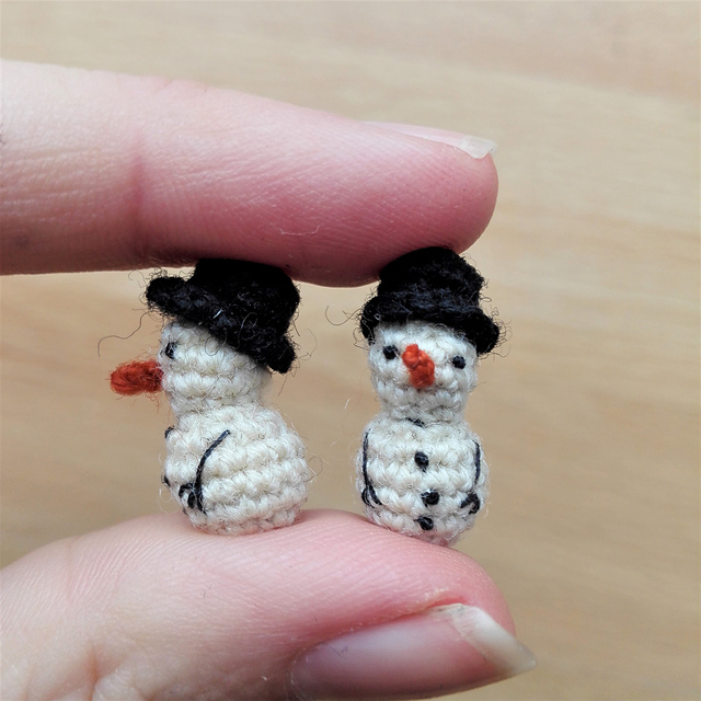 Tiny snowman