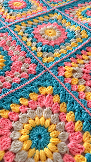Spring Flora Blanket