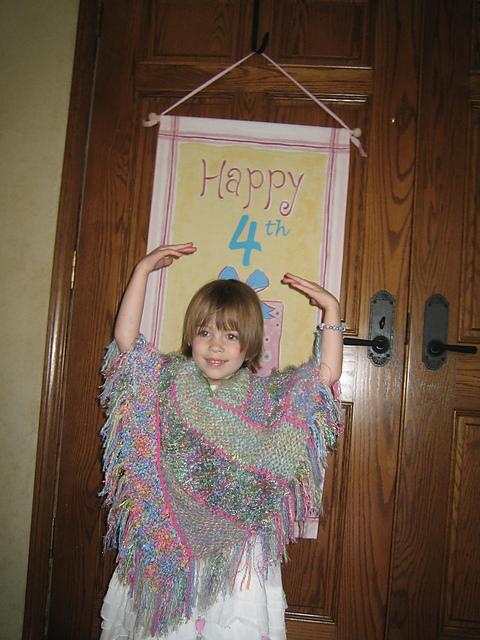 Yarn-Party Poncho