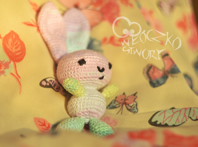 Rainbow bunny