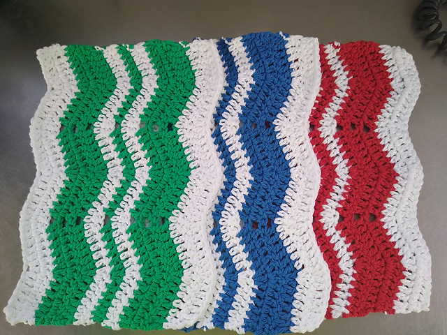 Ripple Washcloth
