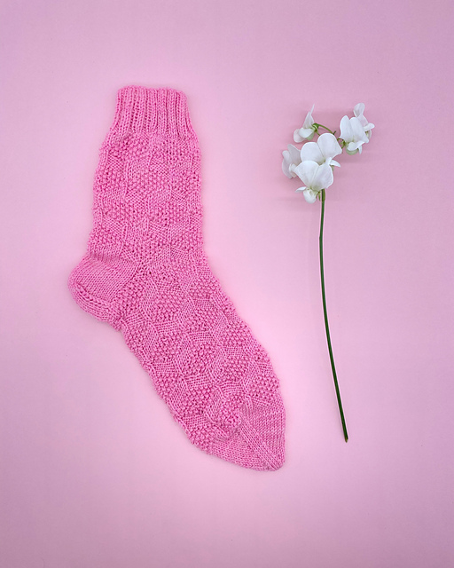 3D Socken Strick und Glück