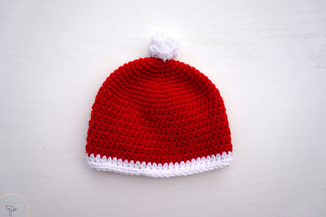 Newborn Santa Hat