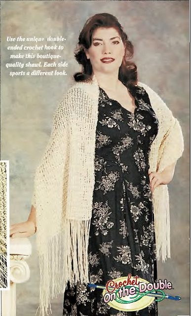 Crochet on the Double Summer Shawl