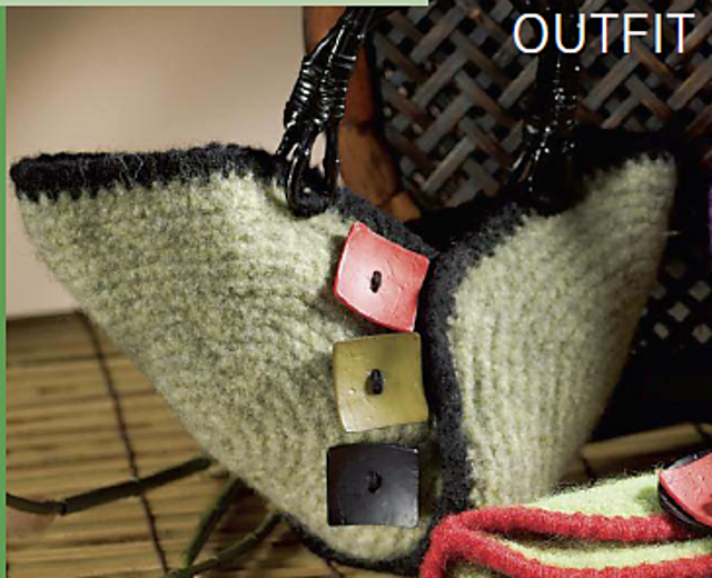 Felted Bags U-Shaped Bag