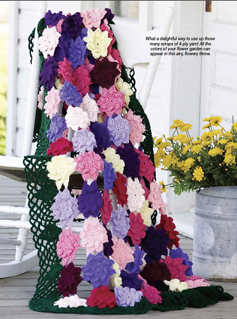Victorian Rose Afghan
