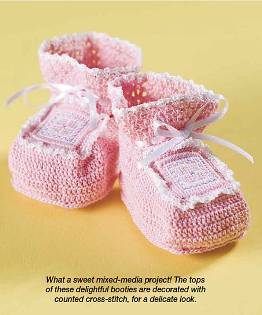 Pretty Pink Booties