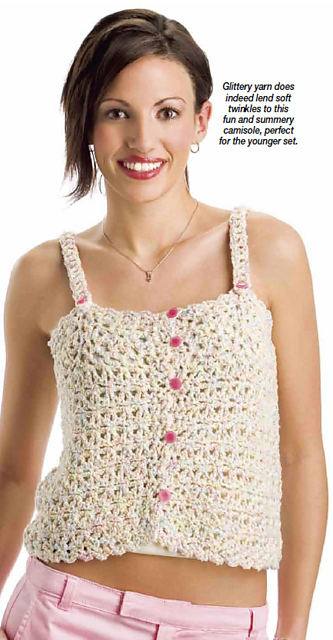 Pink Twinkle Camisole