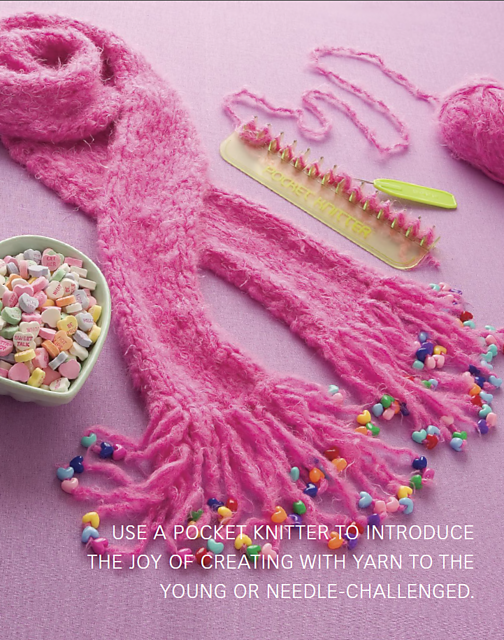 Plush Pink Scarf