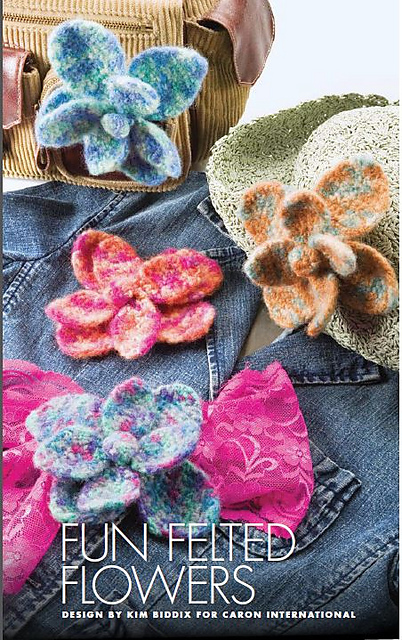 Fun Felted Flowers