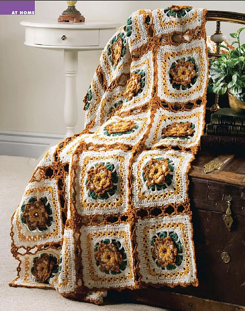 Autumn Lace Afghan
