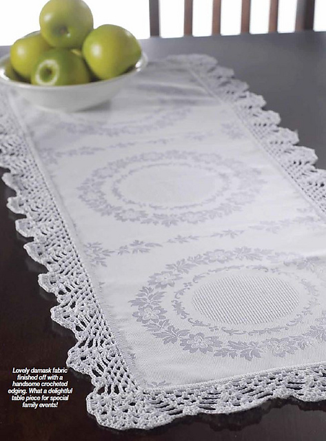 Damask Runner Edging