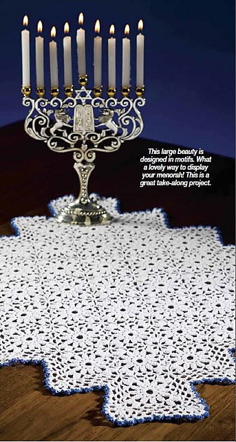 Hanukkah Doily