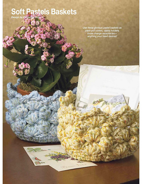 Soft Pastels Baskets