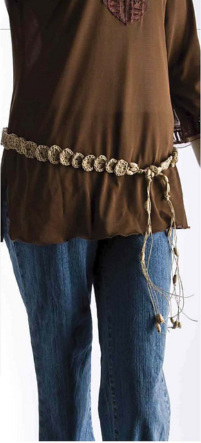 Retro Hemp Belt