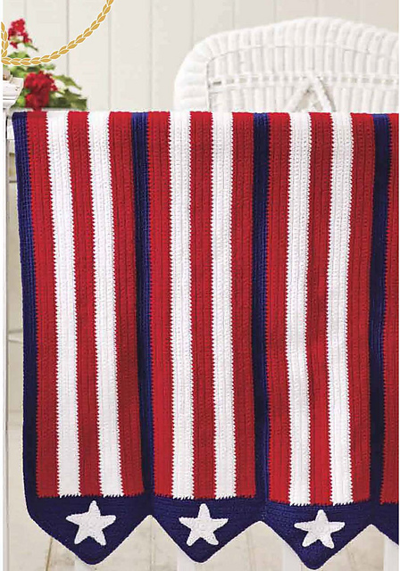 Stars & Stripes Afghan