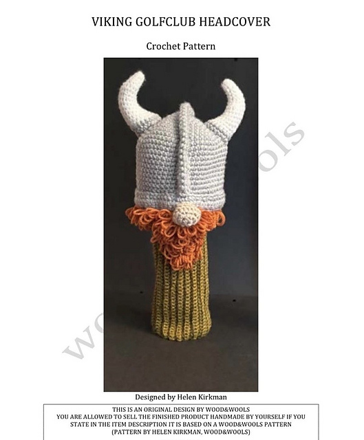 Viking Golf Club Cover