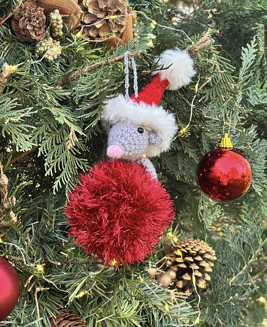 Mouse Xmas Bauble