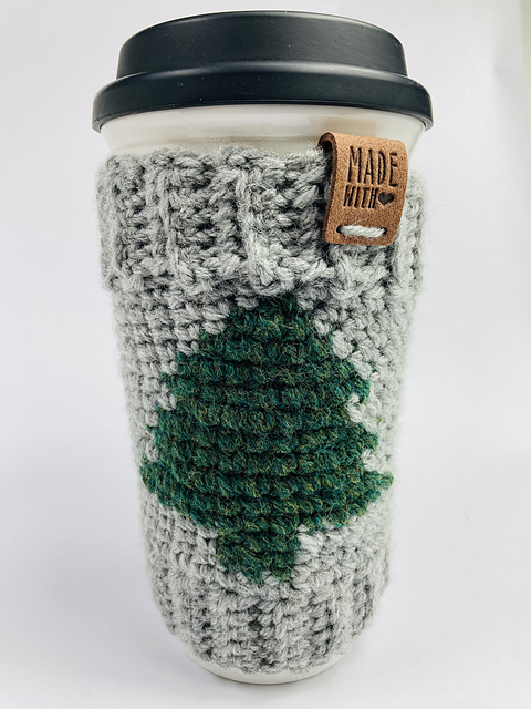 The Evergreeen Coffee Cozy