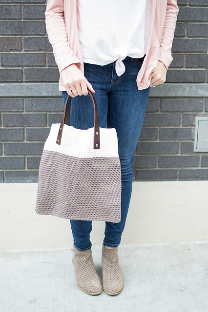 Taupe Tote