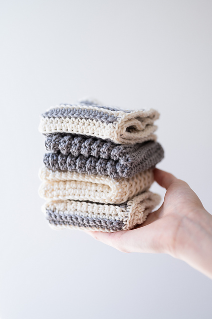 Modern Stripe Dishcloth