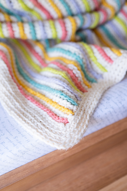 Rainbow Sherbet Blanket