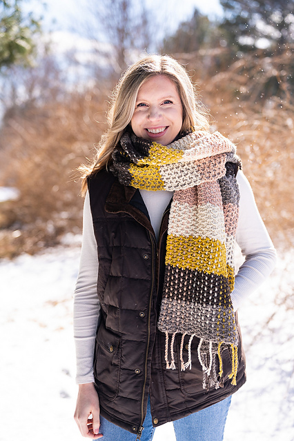 Ravelry: Interwoven Scarf pattern by Melissa Fisher