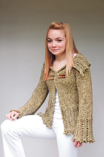 Terrific In Tweed Cardigan