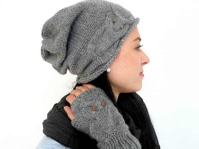 Owl Design Beanie