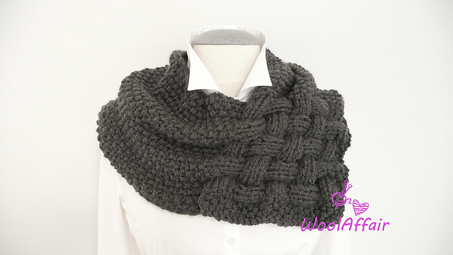 Weave Style Scarf - CHUNKY