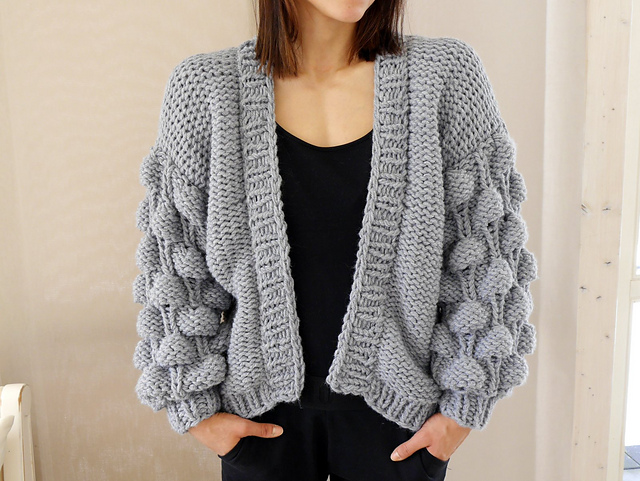 Cardigan BUBBLES