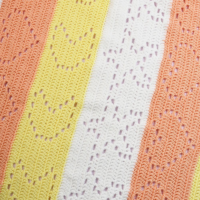 Lucky Charm Crochet Baby Blanket