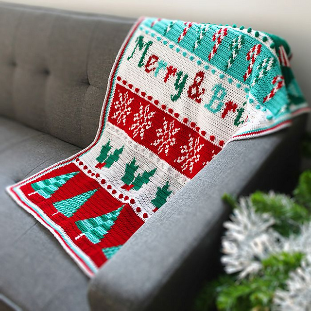 Christmas Crochet Blanket