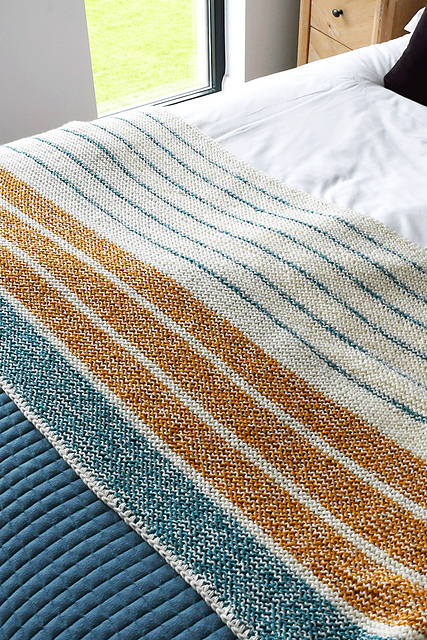 Heirloom Stripe Blanket Knit-Along