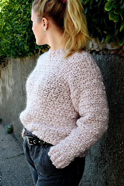Chunky Rustic Ridges Sweater