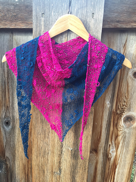 Dichromia Shawl