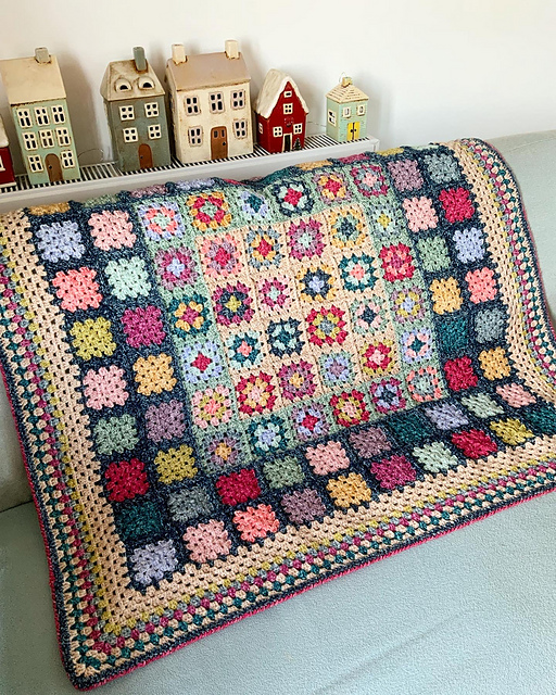 Granny's Secret Garden Blanket
