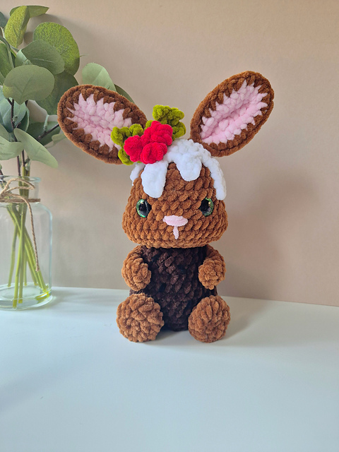 Christmas Pud Bunny - 7190