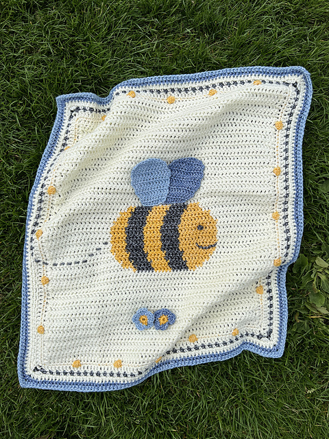 Forget Bee Not Blanket - 7193