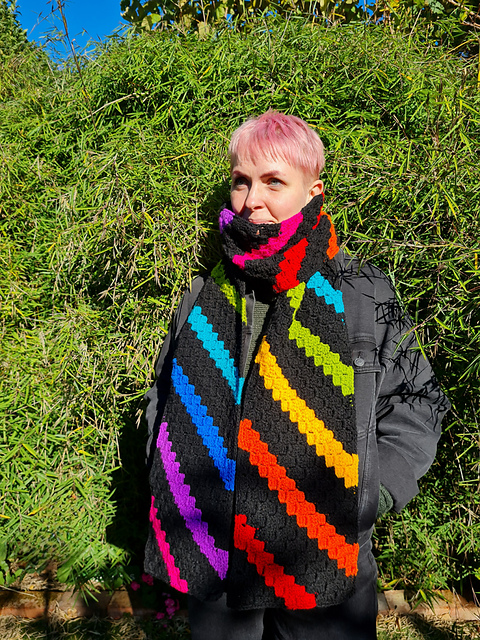 Helter Skelter Scarf - 7196
