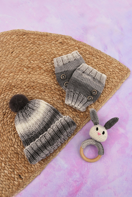 Marley Hat & Mittens - 7103