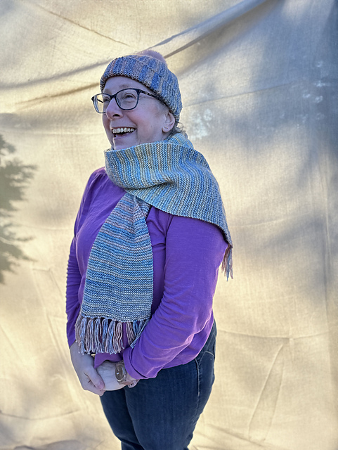 Stalagmite Hat and Scarf Set - 7138