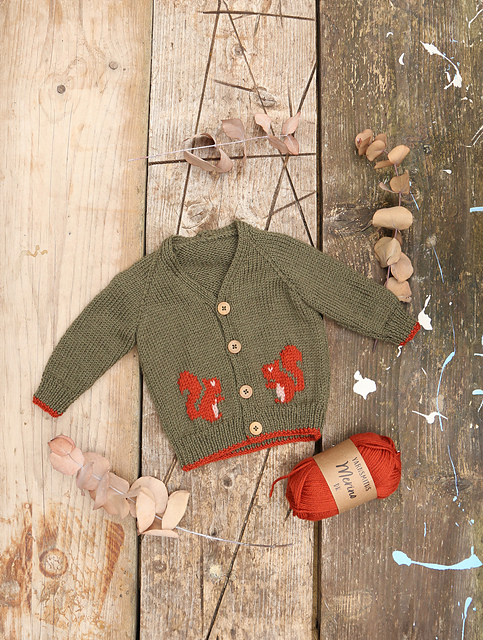 Secret Squirrel Cardigan - 7173