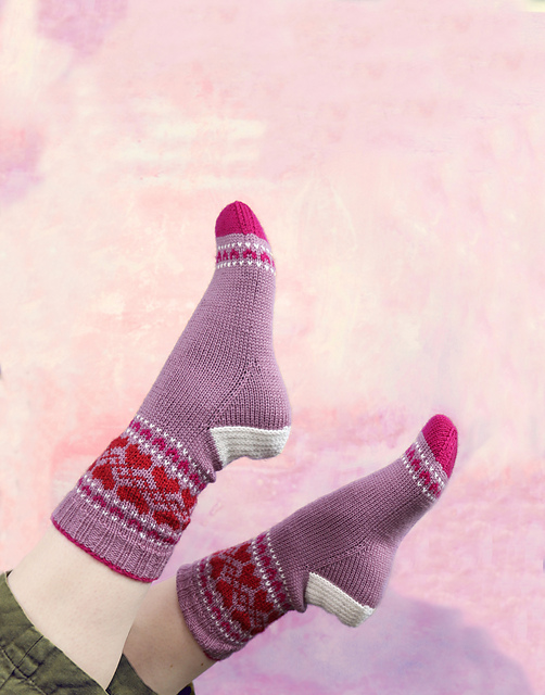 Valentine's Socks - 7217