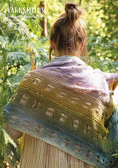 Empress Wing Crochet Shawl - 7270