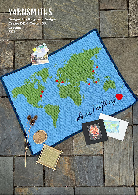 Where I Left My Heart Blanket - 7276