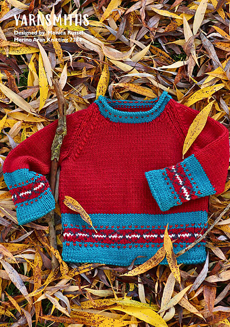 Fair Isle Childs Sweater - 7284