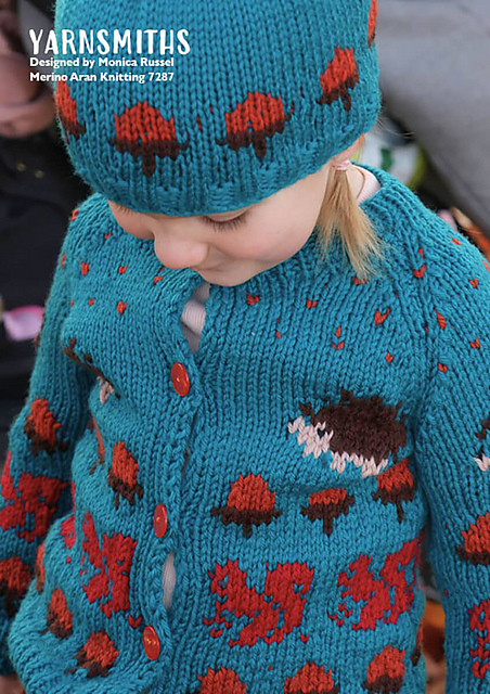 Fair Isle Childs Beanie - 7287