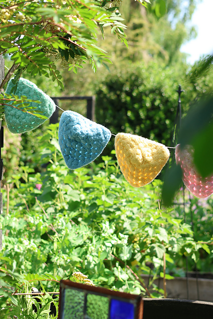 Felted Bunting